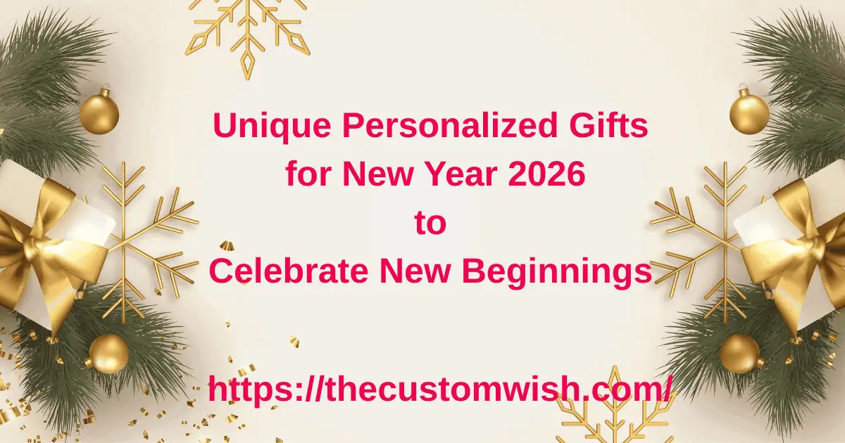 Unique Personalized Gifts for New Year 2026 to Celebrate New Beginnings