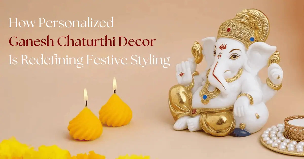 How Personalized Ganesh Chaturthi Decor Is Redefining Festive Styling