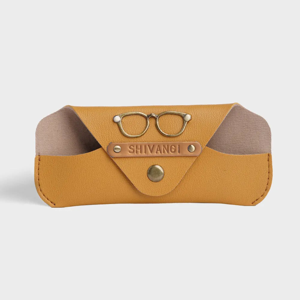 Shop custom eyewear case with name tag