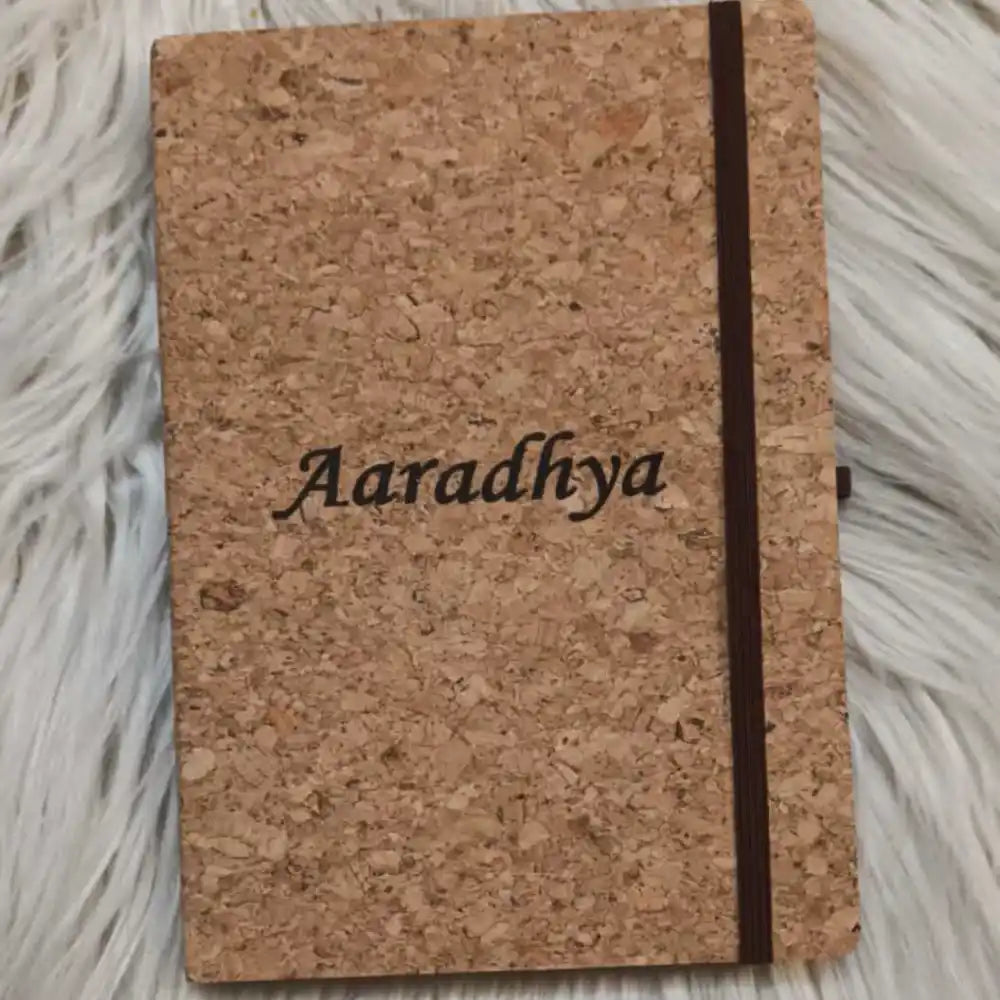 Eco Friendly Notebook with Name