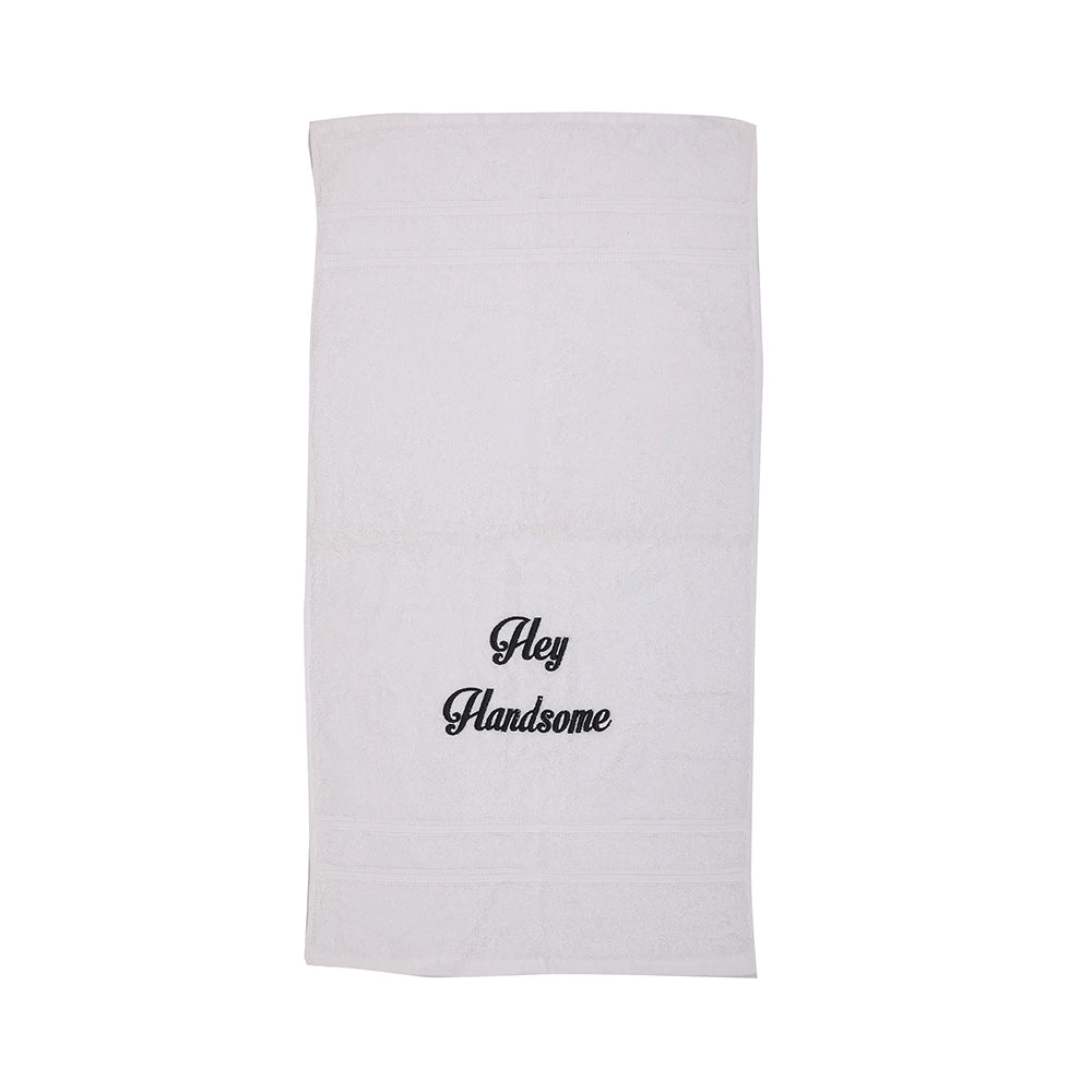 Hey Handsome Hand Towel