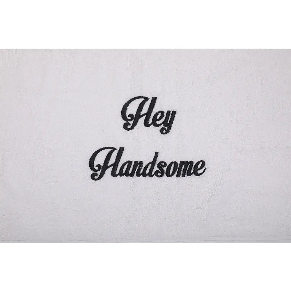 Hey Handsome Hand Towel