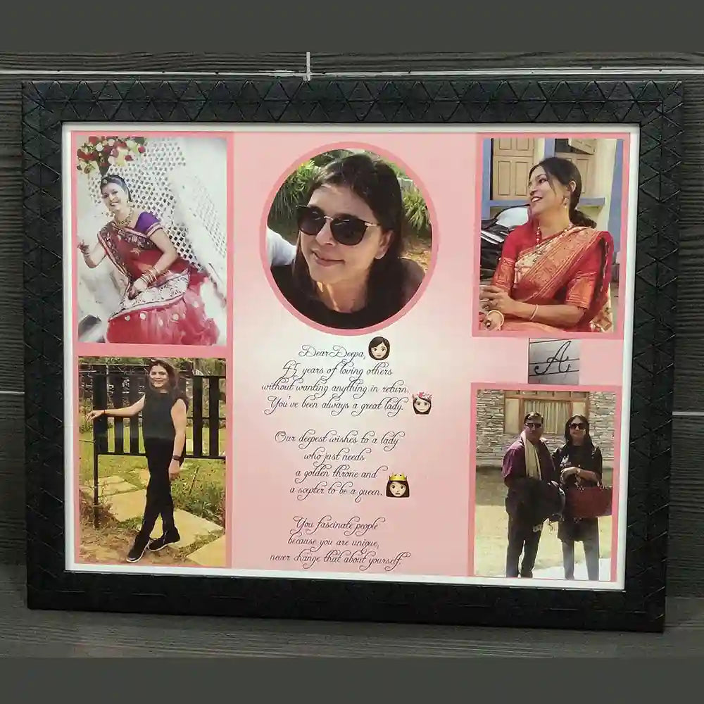 Personalized Birthday Photo Frame