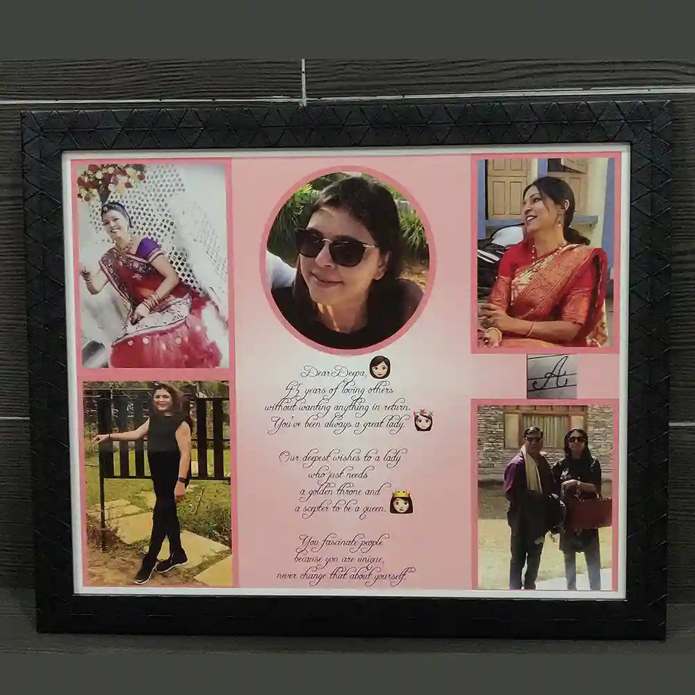 Personalized Birthday Photo Frame