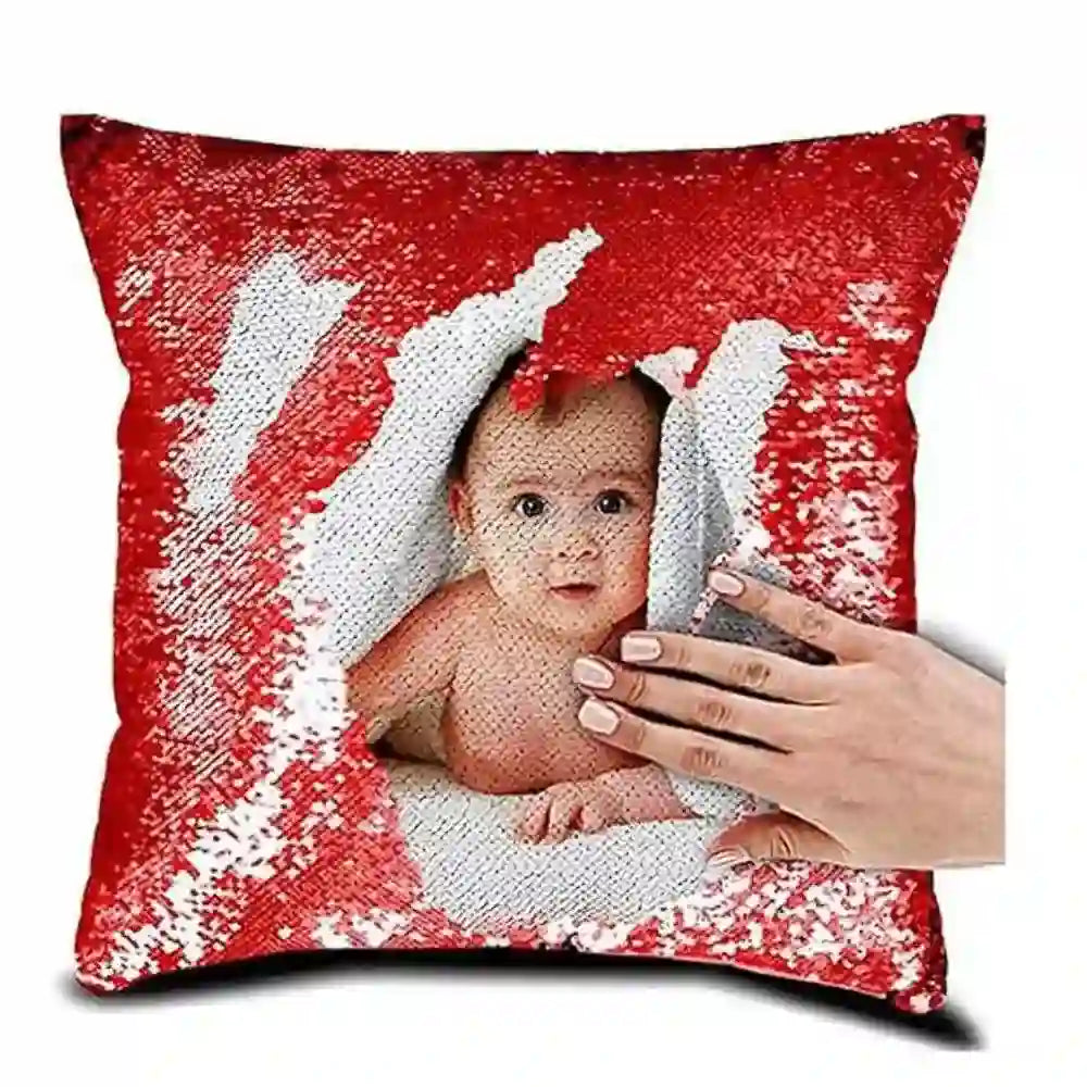 Personalized Sequin Cushion