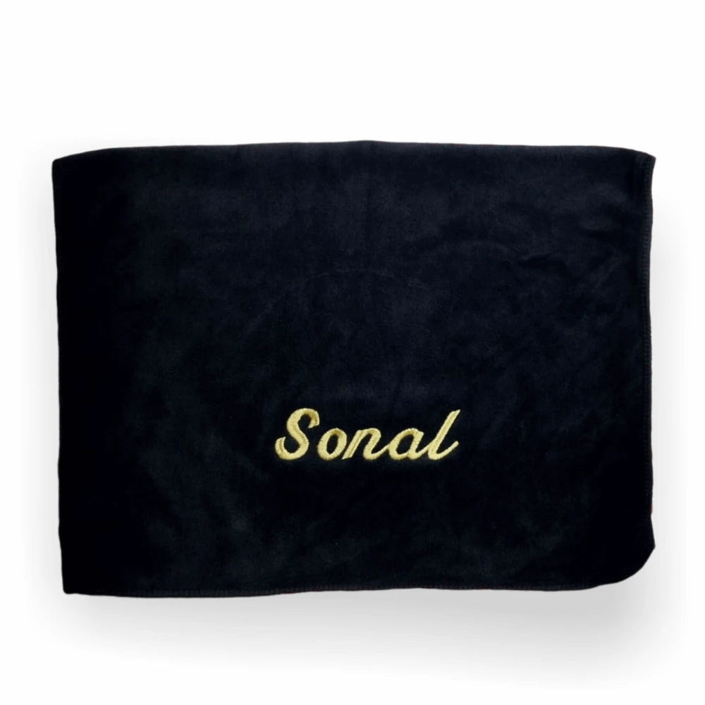 Microfiber Bath Towel and Hand Towel Embroidered