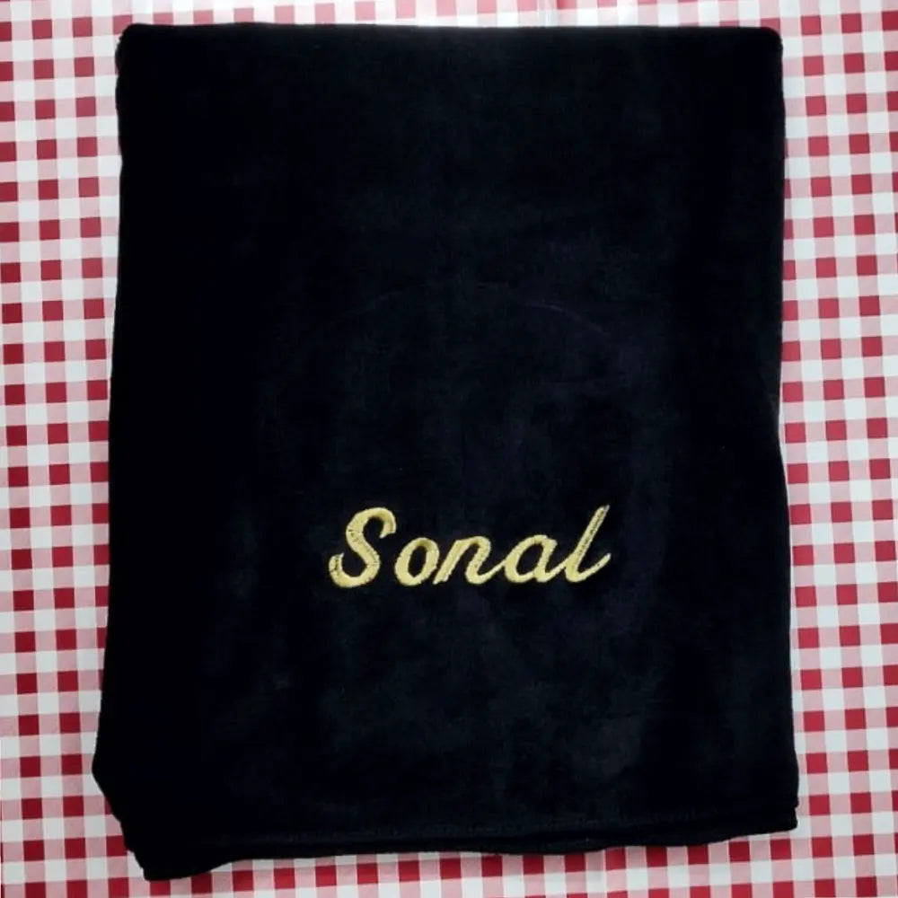 Microfiber Bath Towel and Hand Towel Embroidered