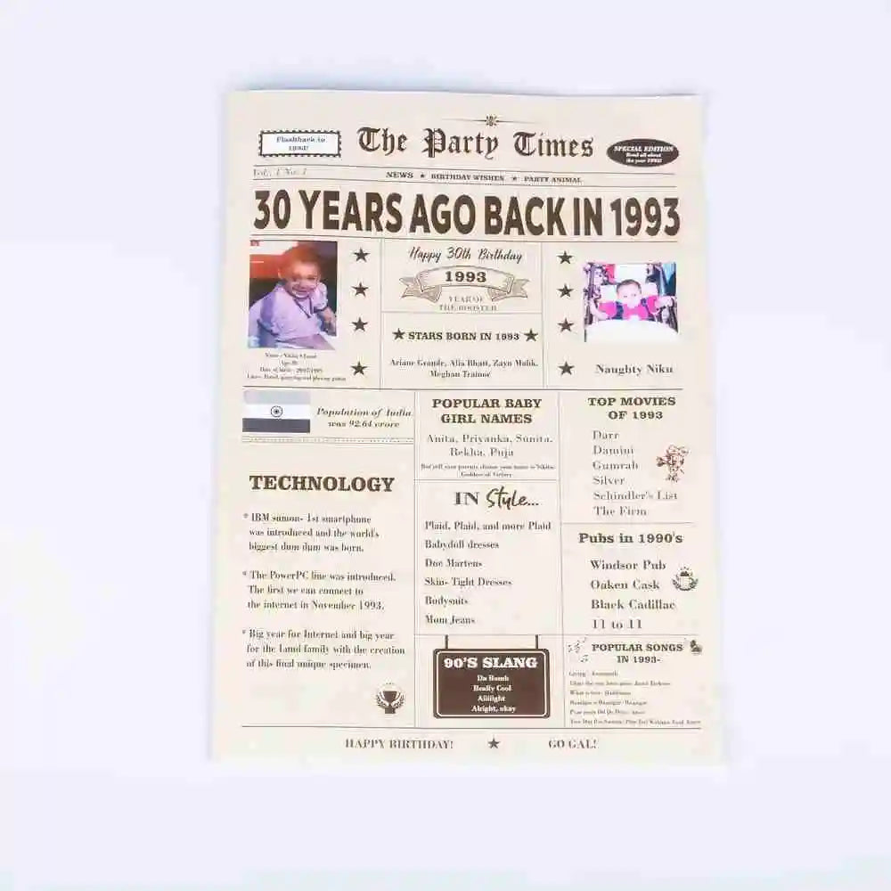 Personalized Newspaper