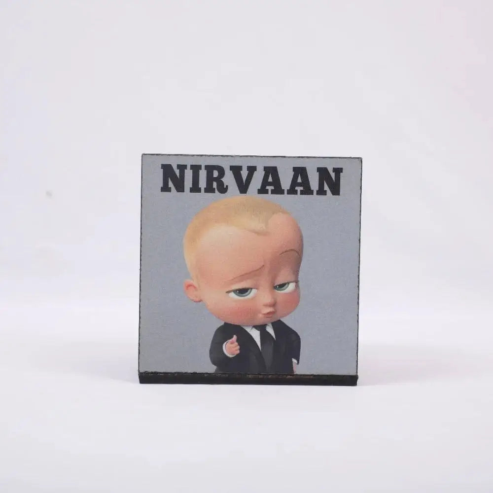 Shop Personalized Kids Pen Stand Boss Baby Design Gift