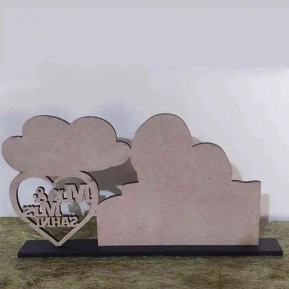 MDF Cut Out-Anniversary Frame