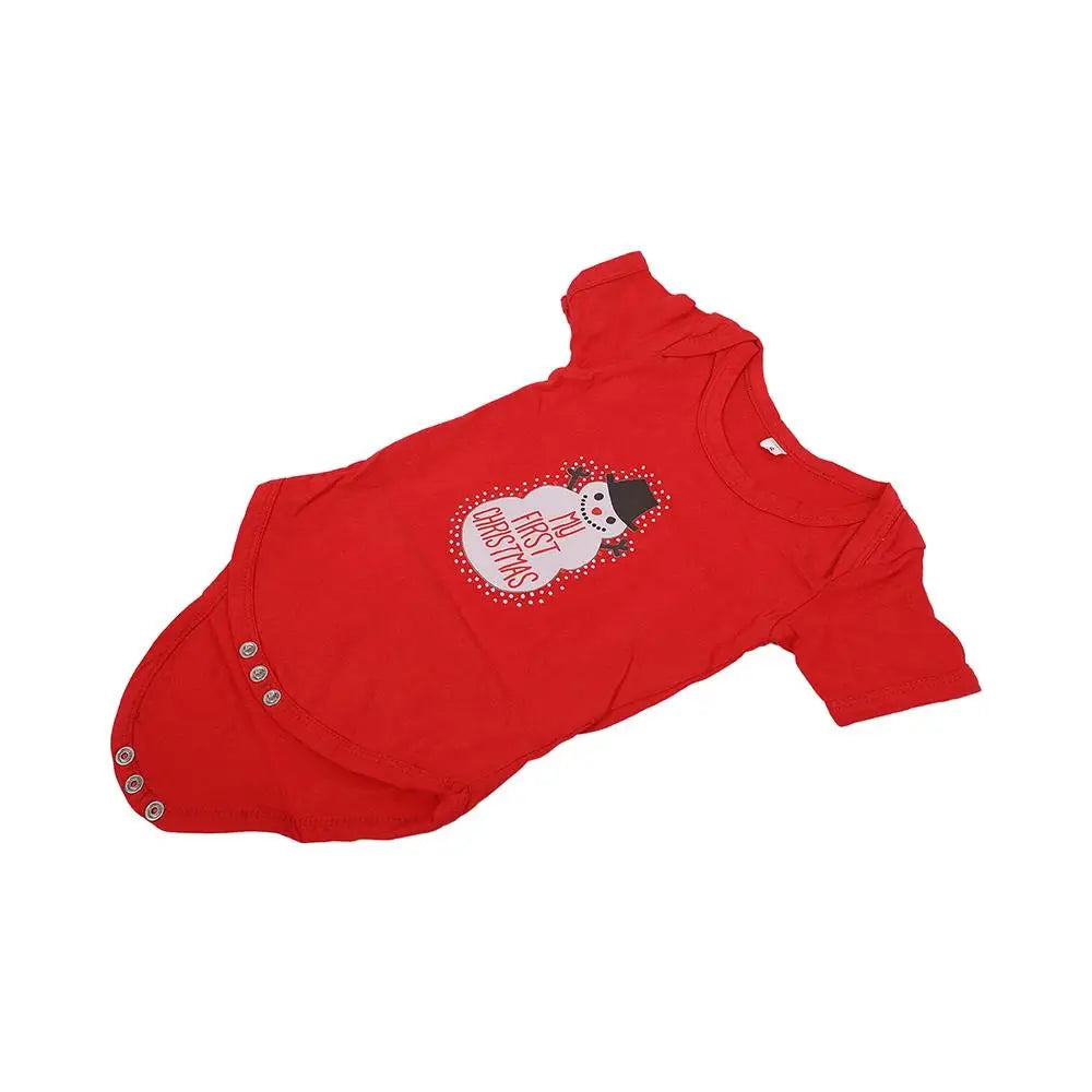 My First Christmas Romper