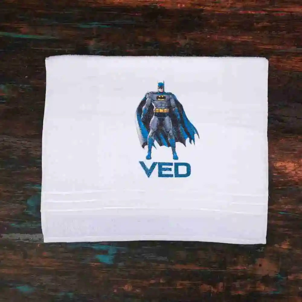 Shop Batman printed towel for kids in India