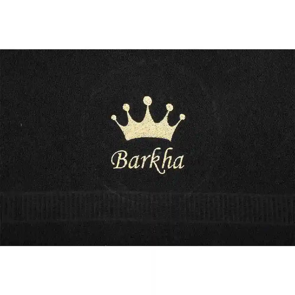 Personalized Towel with Queen Crown
