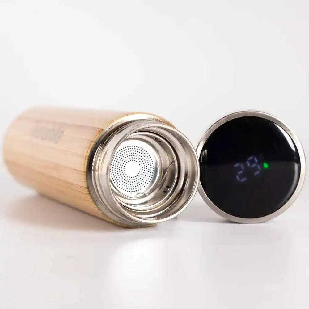 Purchase Engraved Bamboo Flask 450 ML Online