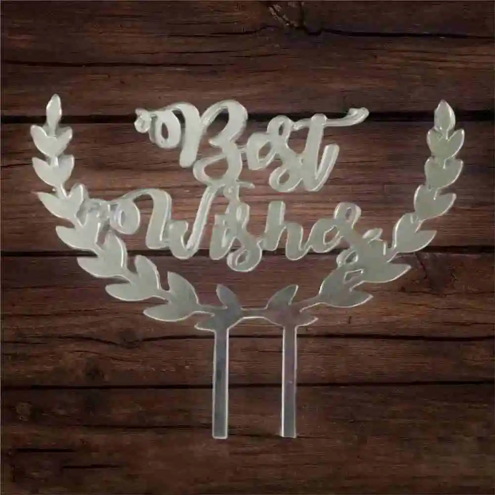 Best Wishes Cake Topper