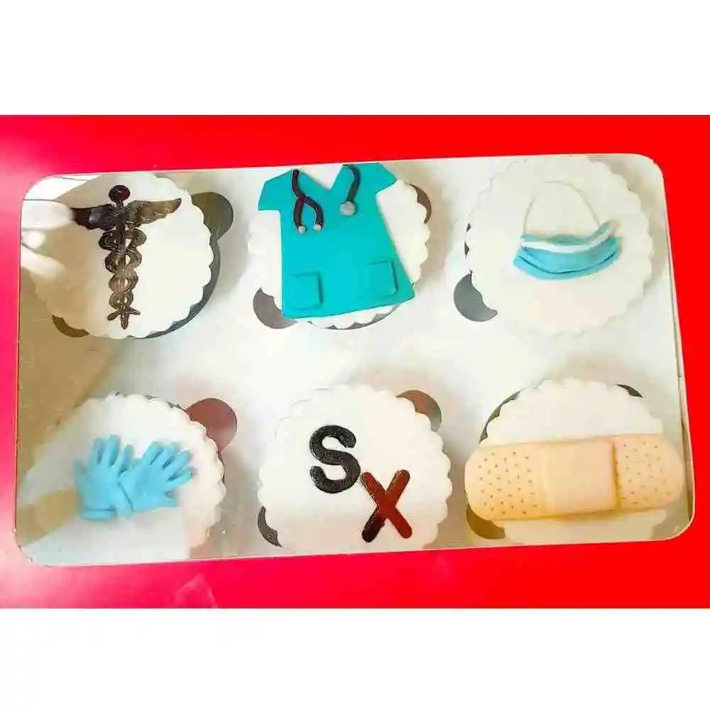 Buy Customized Surgeon Themed Cupcakes Online