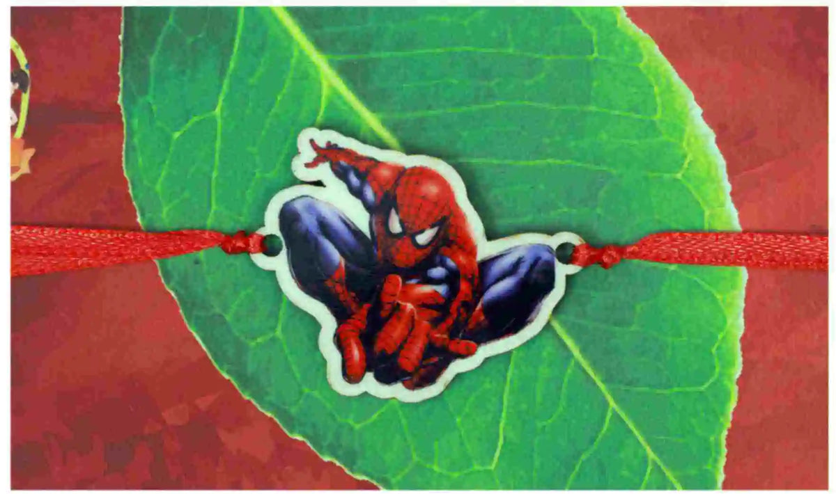 Printed Spiderman MDF Rakhi