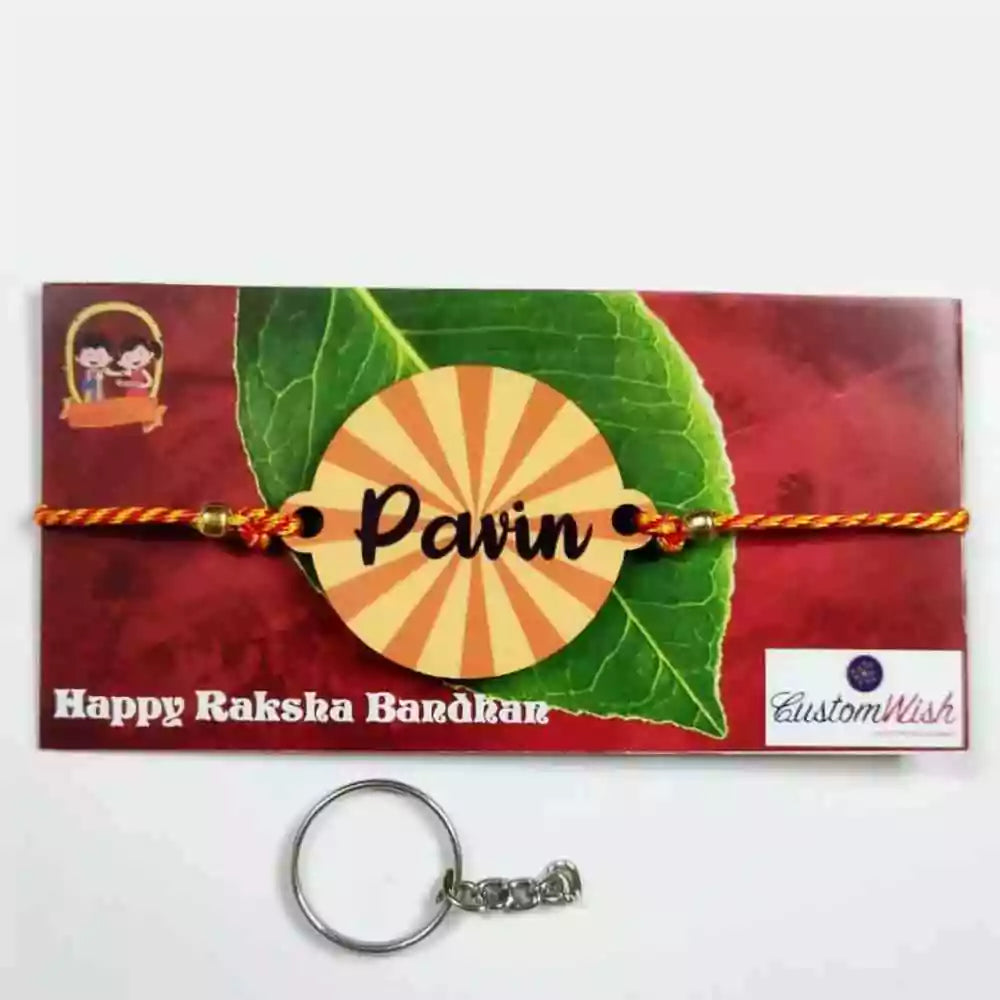 Sublimation Name Rakhi