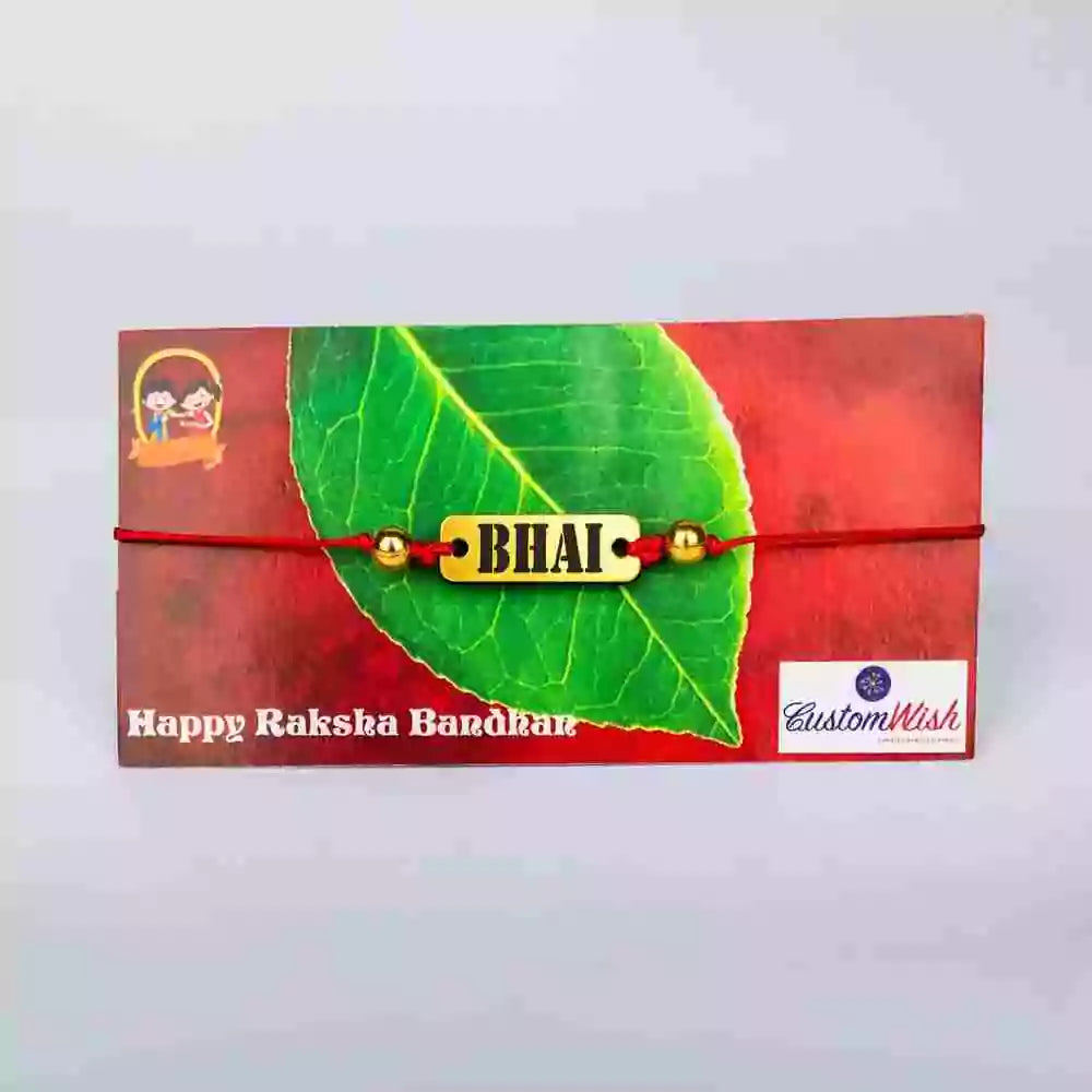 Buy Personalized Bhai Rakhi Online India