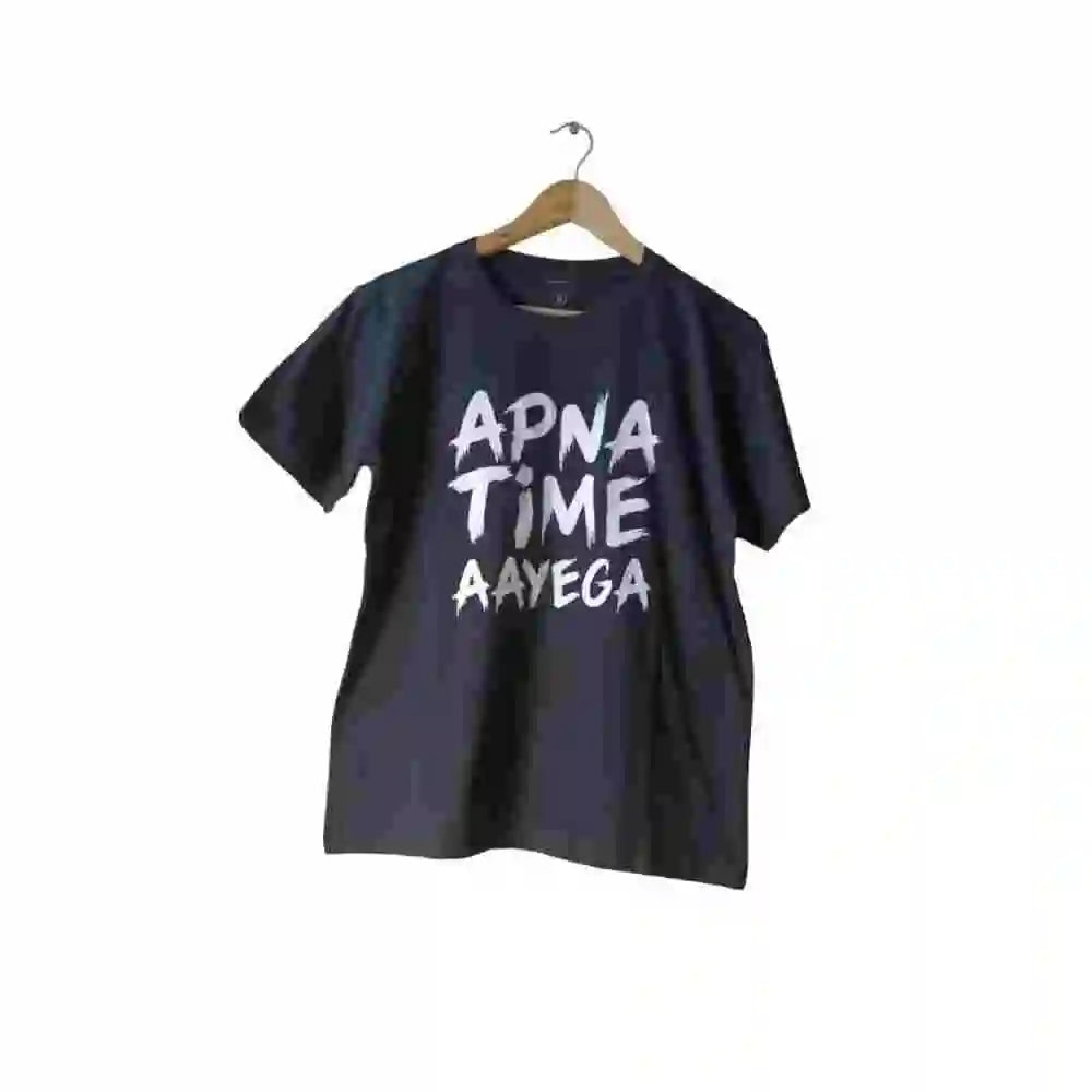Personalized Apna Time Aayega T-Shirt