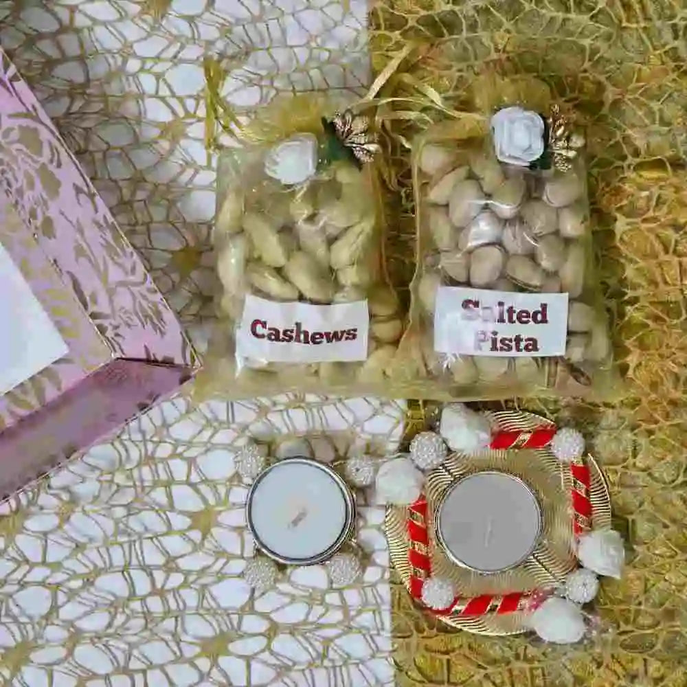 Cashew and Salted Pista Diwali Hamper for Corporate
