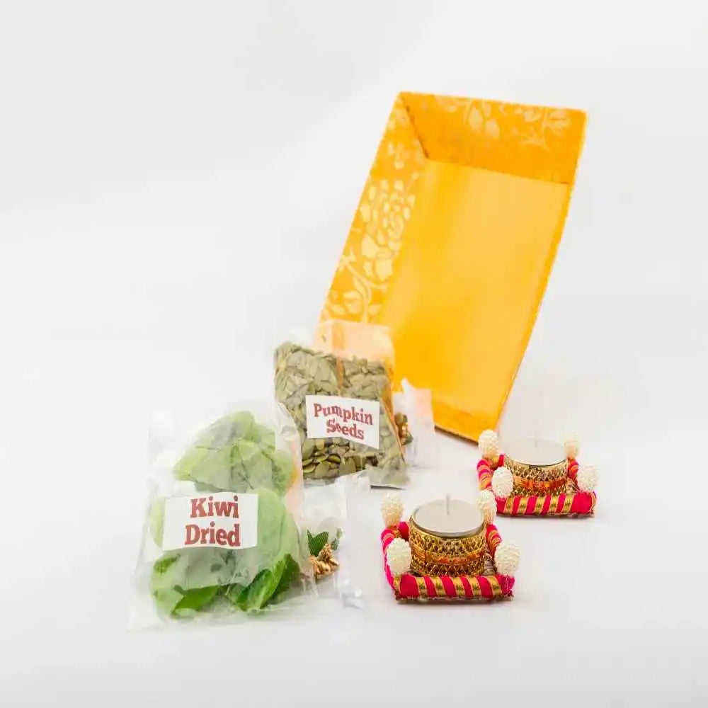 Pumpkin Seeds and Dry Kiwi Diwali Hamper for Corporates