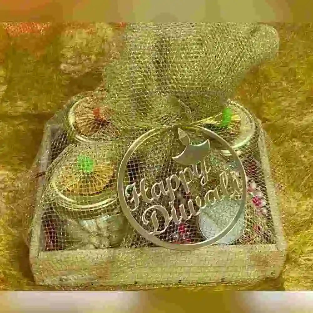 Wooden Tray Diwali Hamper