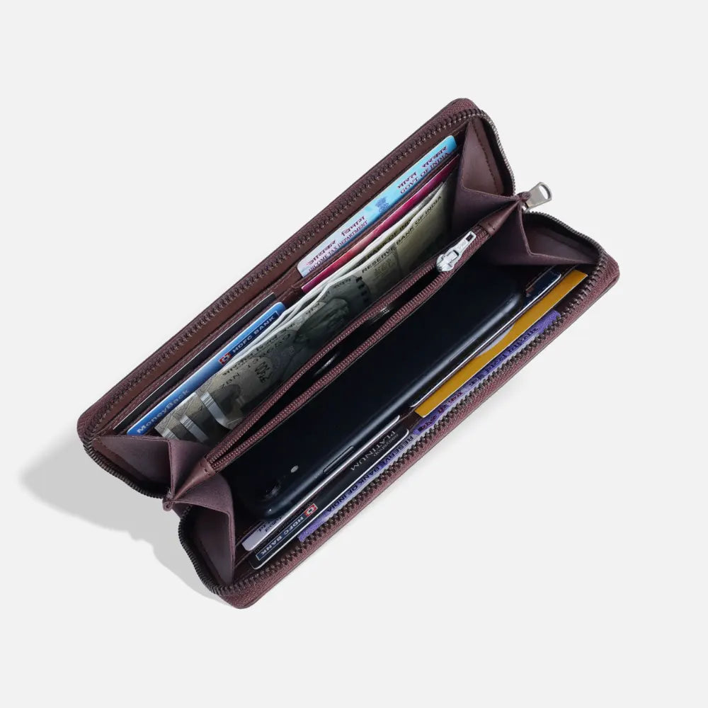 Send RFID Blocking Birthday Wallet Gift for Women's Day