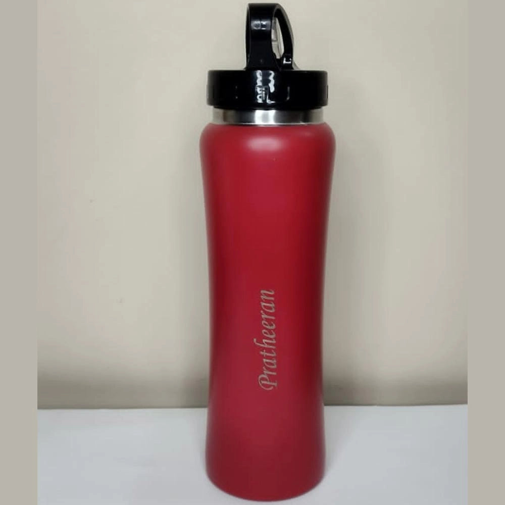 Personalized Bottle with Straw-400 ML