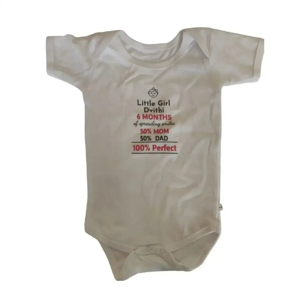Personalized Little Girl Romper