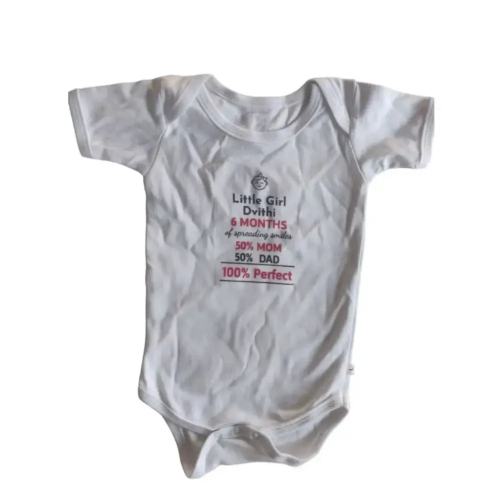 Personalized Little Girl Romper