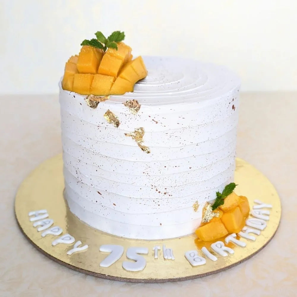 Order mango whipped cream cake 1 kg in Bangalore