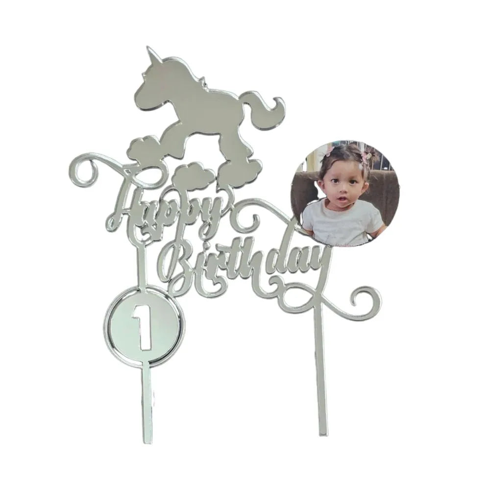 unicorn cake topper