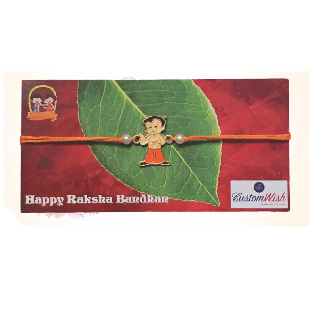Buy Chhota Bheem Metal Rakhi for Brother Online Gift