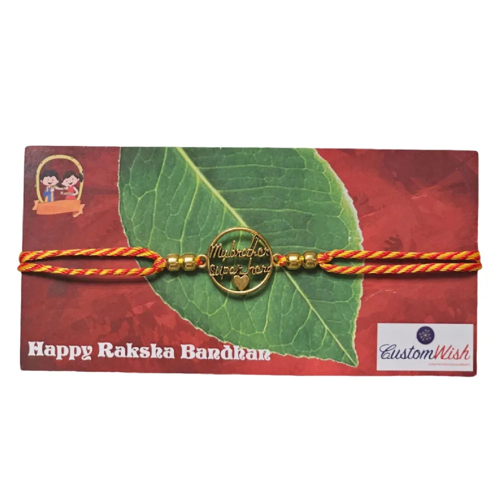 Buy my brother super hero rakhi online