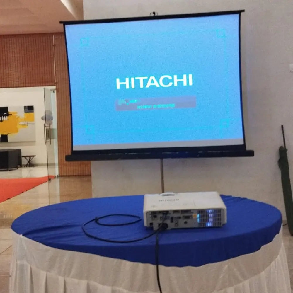 Rent projector setup for indoor outdoor events