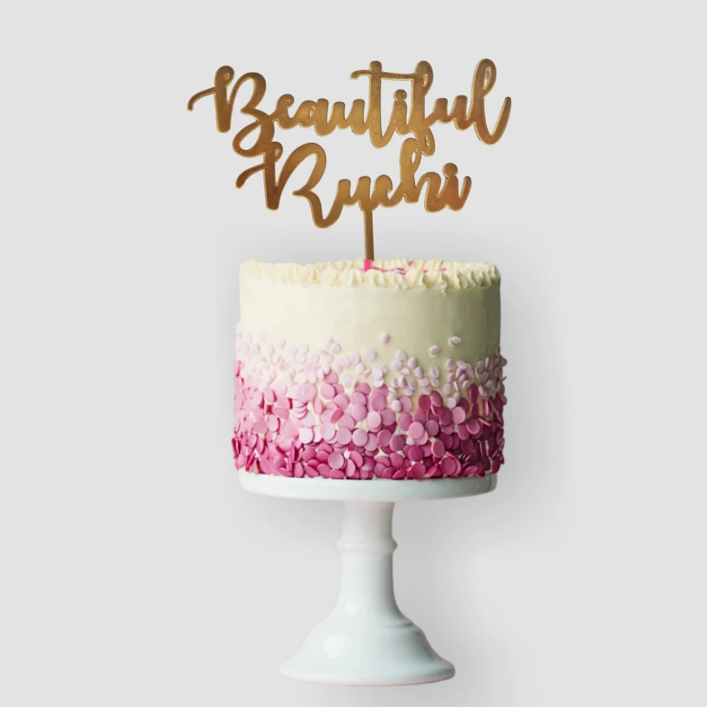 Buy Personalized Name Cake Topper