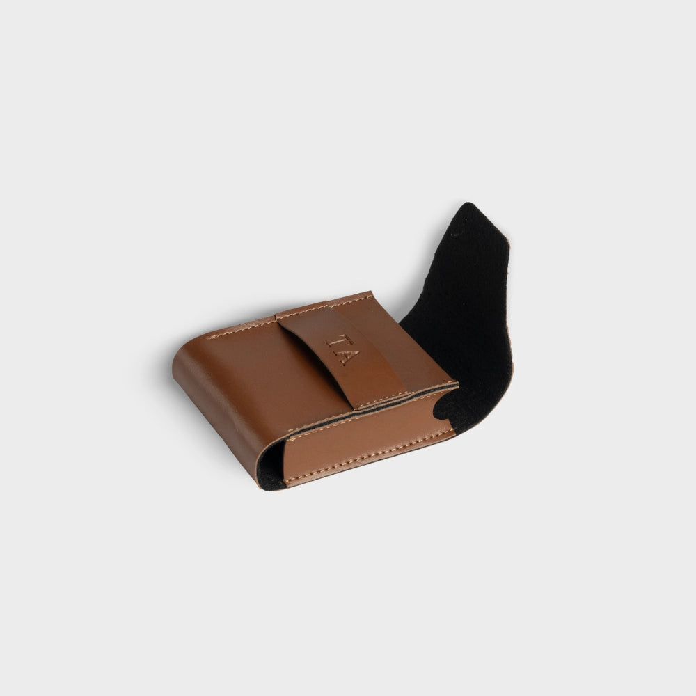 Buy Premium Tan Cigarette Holder with Engraved