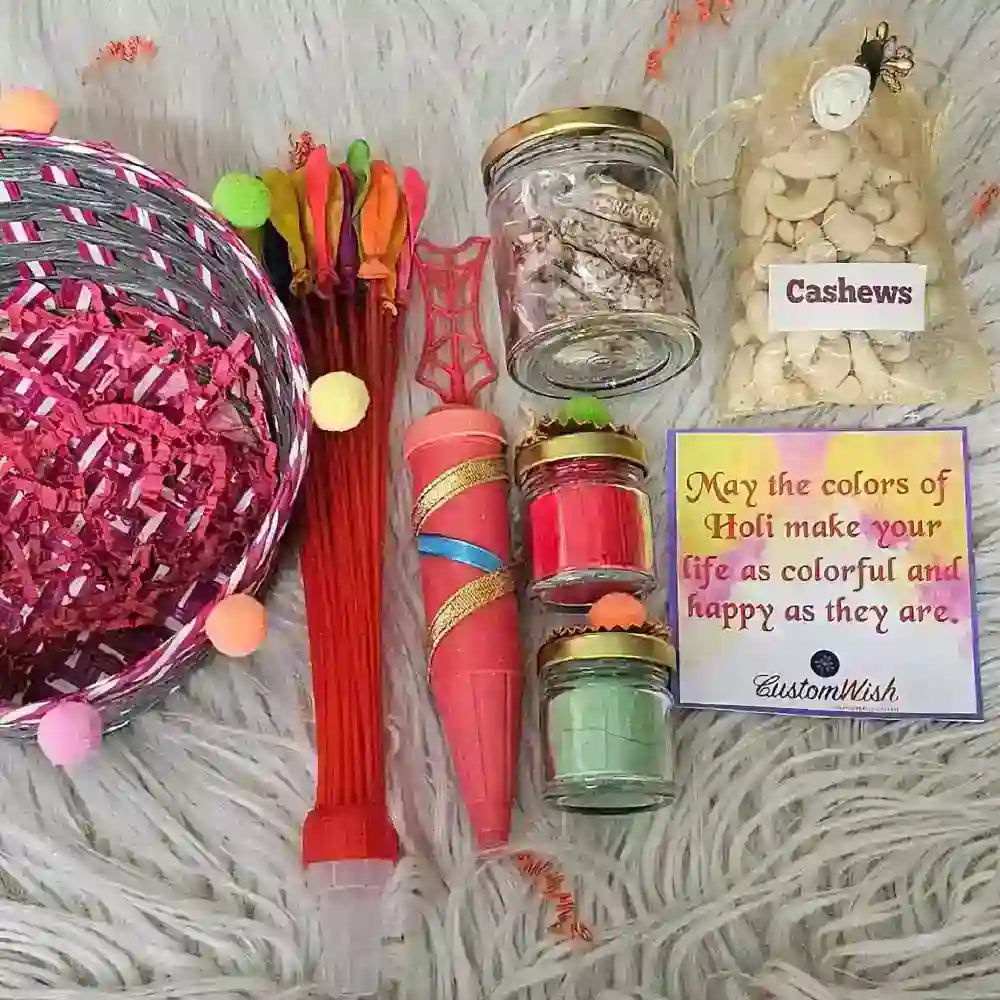 Buy Nutty Cashew Crunch Holi Hamper Online