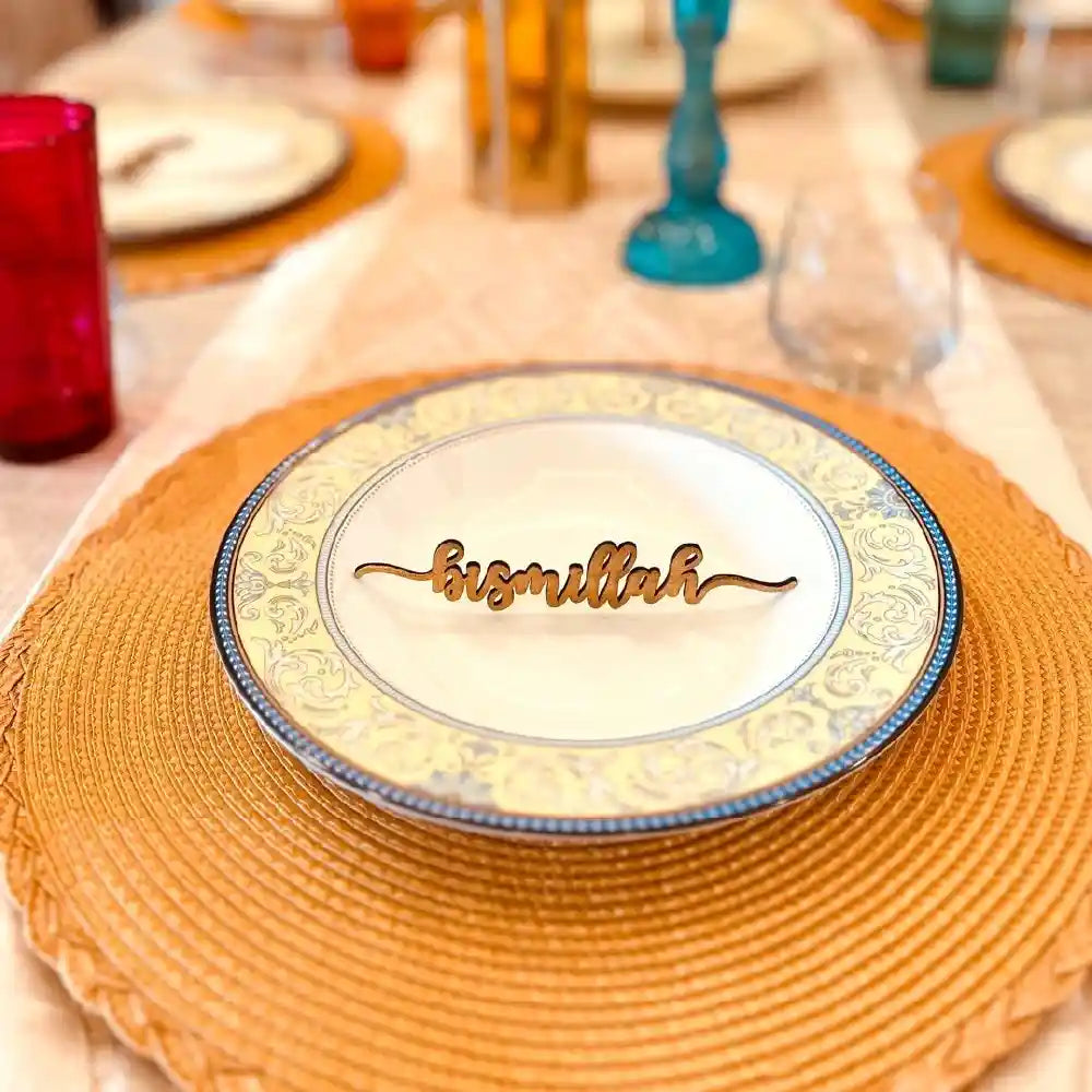 Buy Bismillah MDF cutout pack for Eid decor online
