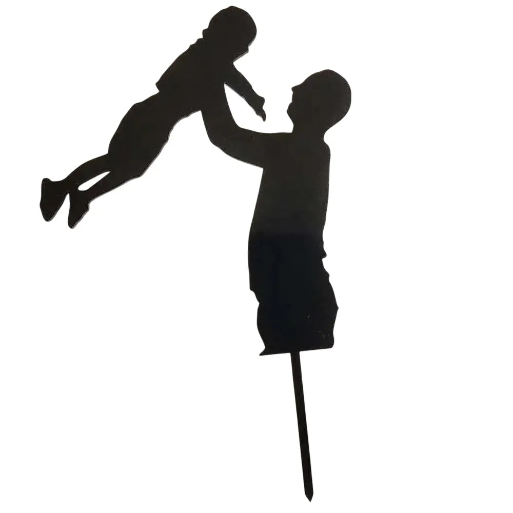 Dad and Son Cake Topper