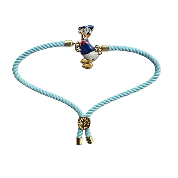 Cute Donald Duck Metal Rakhi