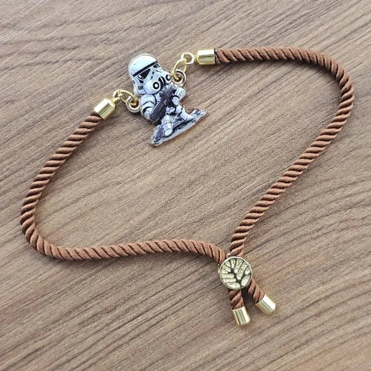Metal Rakhi with Troopers Design