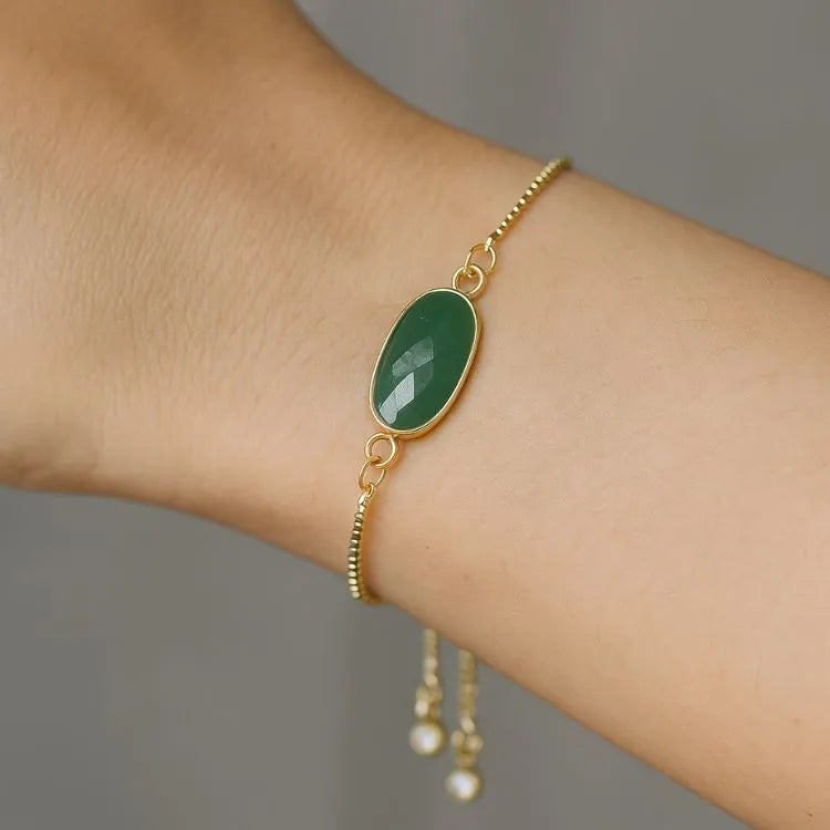Stone Bracelet Lumba Rakhi for Bhabhi