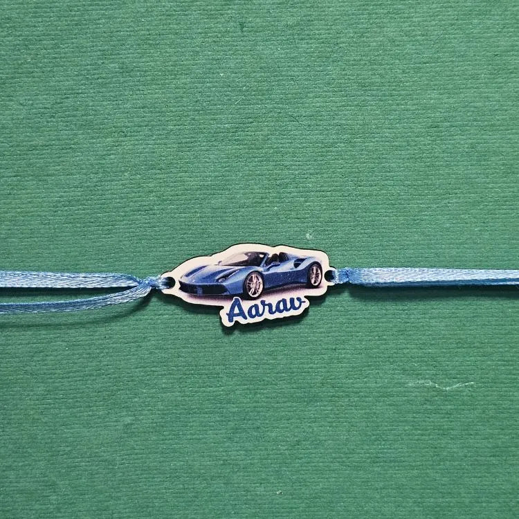 MDF Ferrari sublimation Rakhi