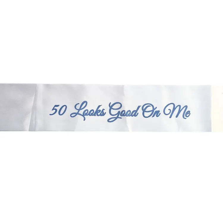 personalized age sash