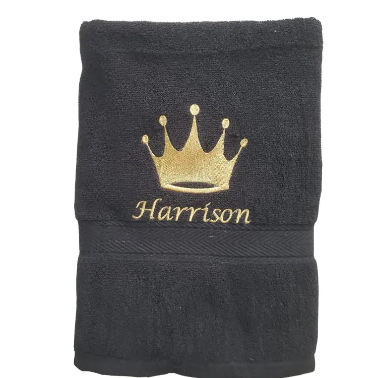 Shop Personalised Bath Towel Set For Couple