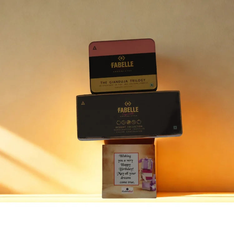 Shop Sunflower and Fabelle Chocolate Gift Combo