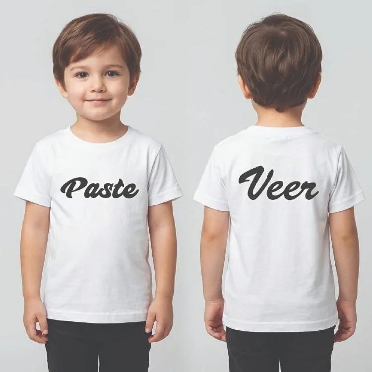 Buy copy paste father son T shirt gift online