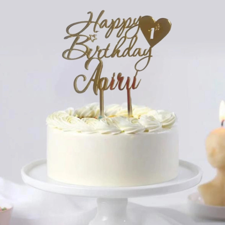 Personalized Cake Toppers